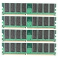 thumbnail image 1 of 4X DDR 1GB PC Memory Ram DDR1 Desktop PC3200 400MHz 184 Pin Non-ECC Computer Memoria Module,4 x DDR 1GB PC Memory Ram,Green, 1 of 8