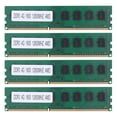 thumbnail image 1 of 4X DDR3 4GB Memory Ram PC3-12800 1.5V 1600Mhz 240 Pin Desktop Memory DIMM Unbuffered and Non-ECC for Desktop AMD, 1 of 8