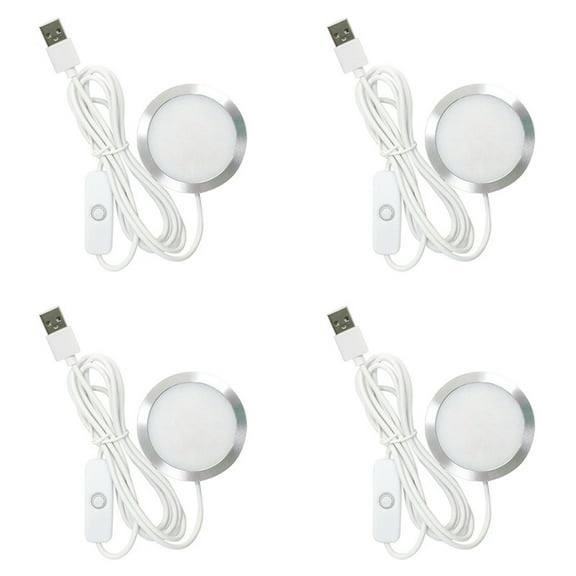 4X DIY LED Lamp Kit: Only Hardware NO 3D Printed Parts, Bright Light Energy-Efficient Custom Lighting Project