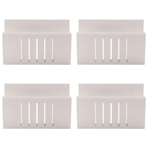 4X Desk Side Storage,Hanging Desk Storage,Under Desk Storage, Tablet Storage,Made of Steel,Load Capacity 3Kg B