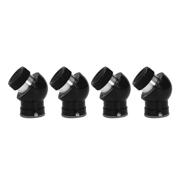 4X Diagonal Adapter Diagonal Prism 1.25 Inch 45-Degree for Astronomical Telescope Eyepiece