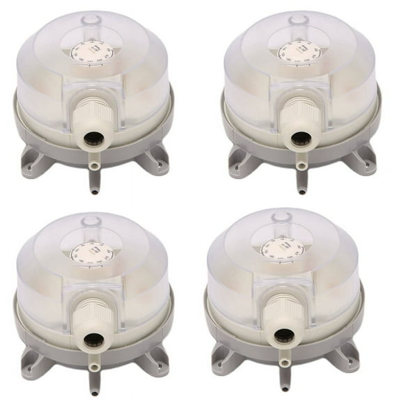 4X Differential Pressure Switch 30-300Pa 1K-5Kpa Adjustable - Pressure Switch