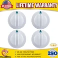 thumbnail image 1 of 4X Dryer Timer Control Knobs For Hotpoint Htdp120Ed0Ww Htdx100Em2Ww Htdx100Em8Ww, 1 of 6