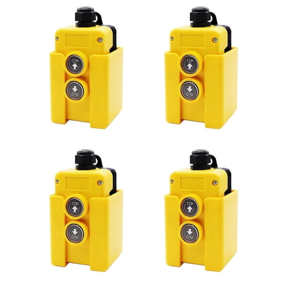 4X Dump Trailer Remote Control Switch 12V DC Up Down Control Switch Hydraulic Pump Power Acting Lift Unloading Truck