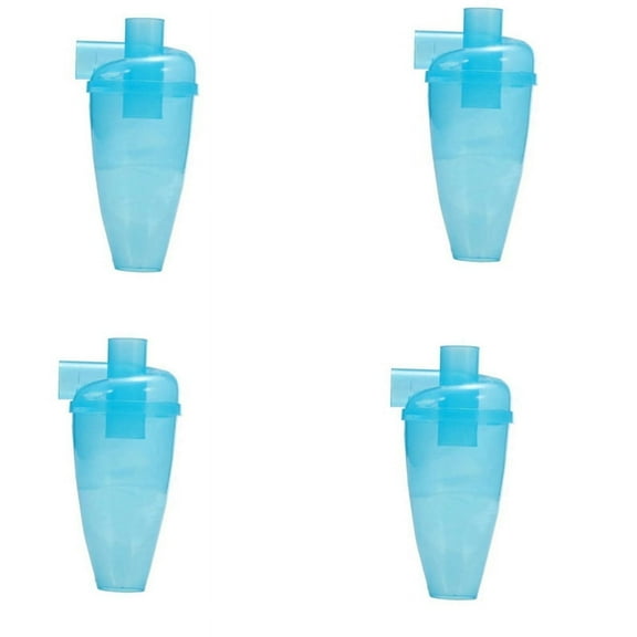 4X Dust Collector Cyclone Mini Small Industrial Extractor Woodworking Tool Vacuum Cleaner Filter Separation Home DIY