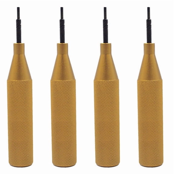 4X ECU Cover Open Remove Tool ECU PC Computer Easily for Fgtech Galletto 4 V54 Extractor Screwdriver Gold,4x ECU Cover Open Removal Tool,Gold