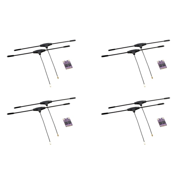 4X ES900 DUAL RX ELRS Diversity Receiver 915MHz Built-in TCXO for RC Airplane FPV Long Range Drones DIY Parts