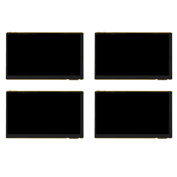 4X ESP32 P4 Development Board 7inch Display 7 Inch TouchScreen Onboard ESP32-C6/Camera-Port/Speaker-Port,4 x display screen,Black