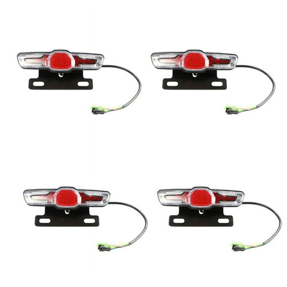 4X Electric Bike 5 Led Rear Light Electric Bicycle E-Bike Light