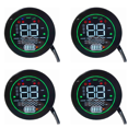 4X Electric Bike Speedometer Scooter Dashboard Indicator 48V 60V 72V