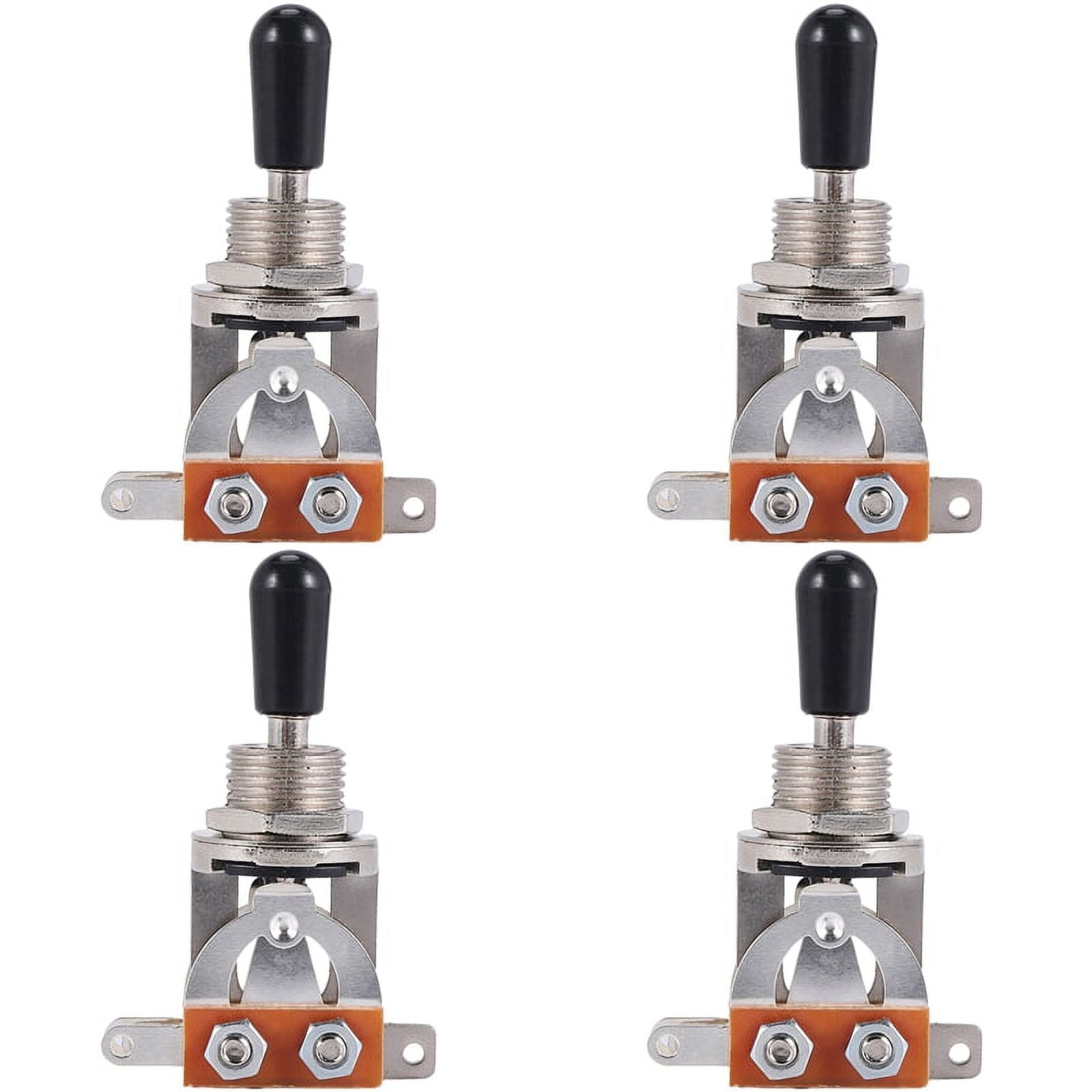 4X Electric Guitar Toggle Switch 3 Way in Black (Rhythm Treble) Pickup