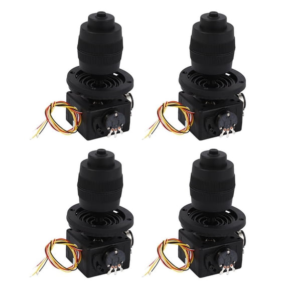 4X Electronic 4Axis Joystick Potentiometer Button for D400BM4 10K 4D Controller with Wire for Industrial