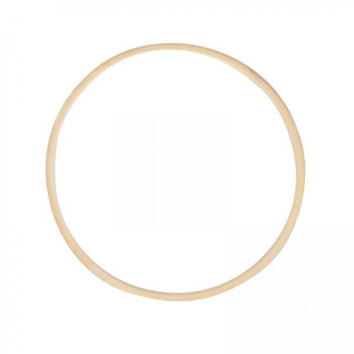 4X Embroidery Hoop Wooden Round Bamboo Stitch for Art Craft 40cm