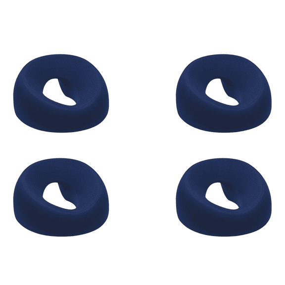 4X Ergonomics Lying Down Pillow Memory Foam Rest Support Pillow Body Massage Face Rest Pillow for Beauty Salon-C,4 x massage face pillow boasts,Navy Blue