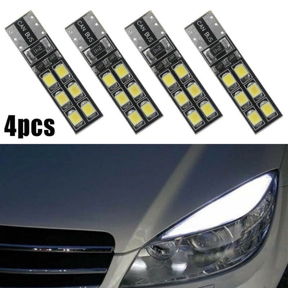 4X Error Free Eyebrow Eyelid Light Bulb for Led Mercedes-Benz W204 C300 C350