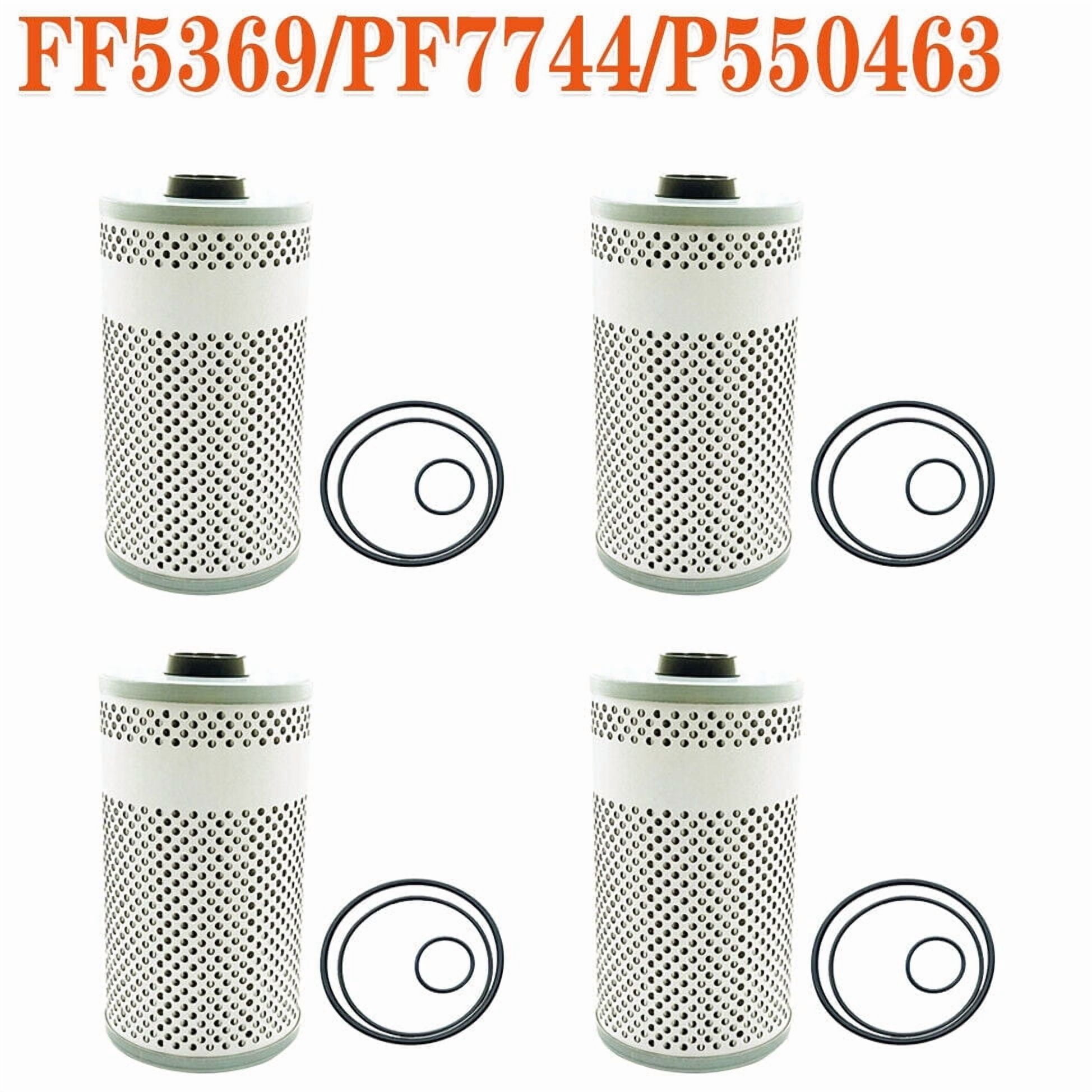 4X FF5369 PF7744 P550463 FUEL FILTER For CUMMINS DETROIT DIESEL ...
