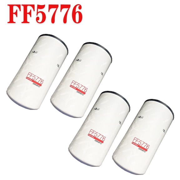 4X FF5776 Fuel Filter 2893612 OE:3685306 For Cummins ISX Oil Filter
