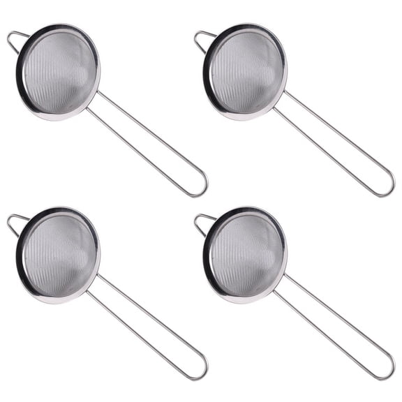 4X Fine Strainer Stainless Steel Conical Mesh Strainer Bar Tool