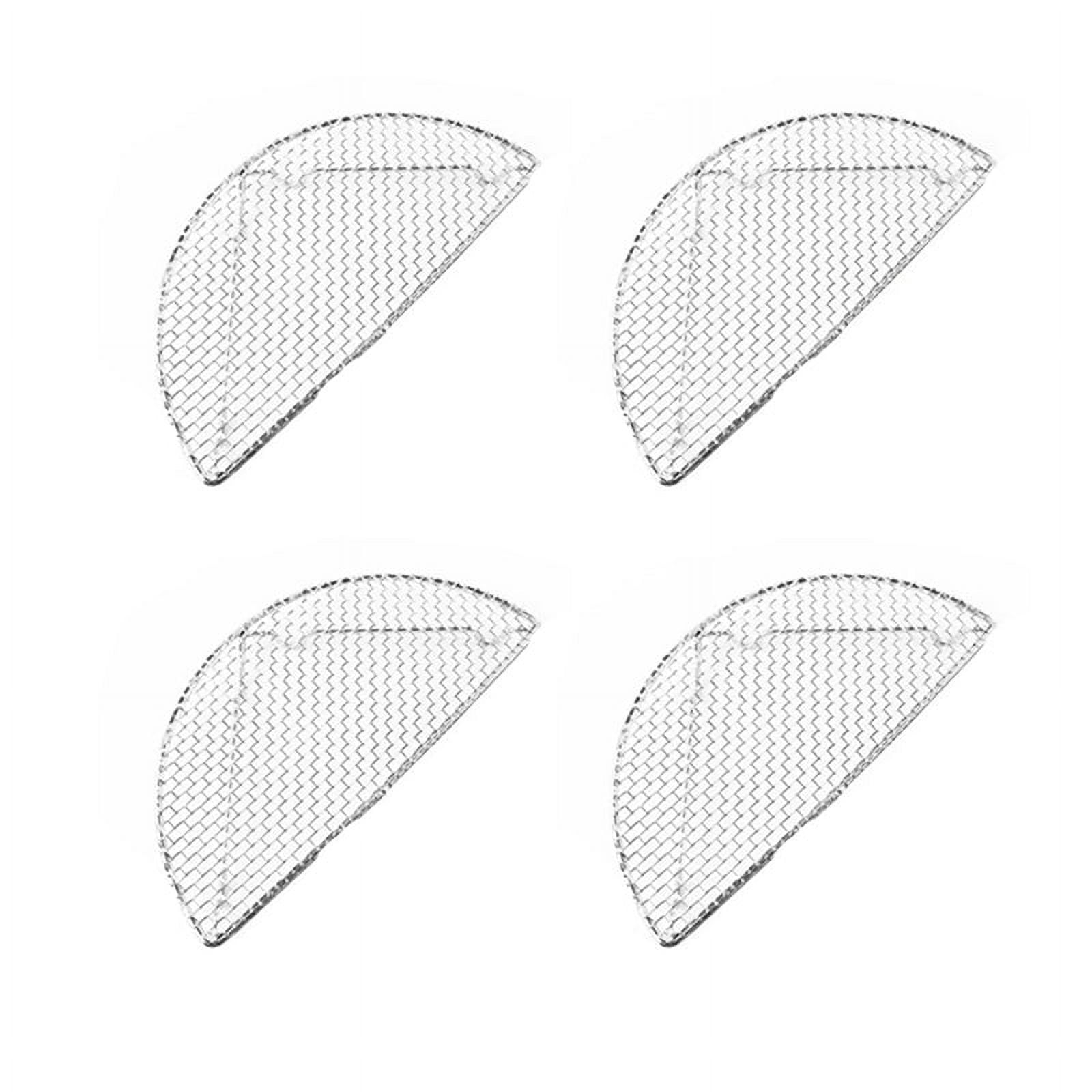 4X Fried Tempura Net Stainless Steel Grill Hamburger Fried Chicken ...
