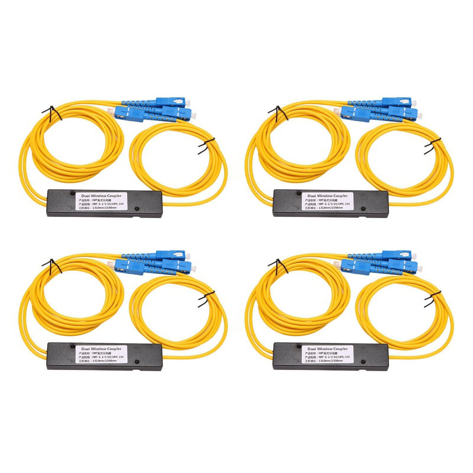 4X Ftth 1X2 Plc Singlemode Fiber Optical Splitter Optical Coupler