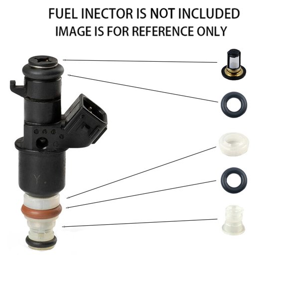 4X Fuel Injector Rebuild Kit 16450-MCZ-003 For Honda CB900F AC-919 2002-2007