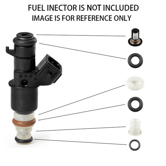 4X Fuel Injector Repair Kit 16450-RAA-A01 For Honda C-RV Element 2.4L 2002-2011