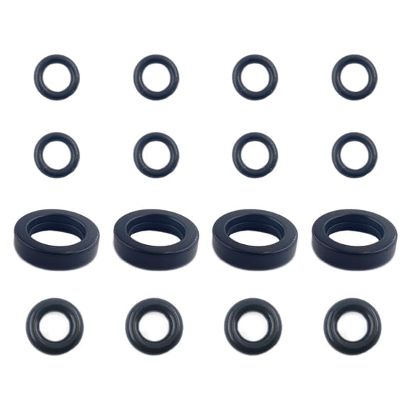 4X Fuel Injectors Rebuild Repair KIT Compatible with Honda Acura For 1988-2002 RC Engineering Fuel Injector Seal O-Rings