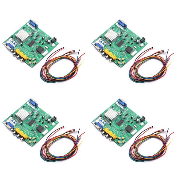 4X GBS8200 CGA///RGB to VGA Output Arcade Jamma Game HD Video Converter Board Monitor to LCD GBS-8200