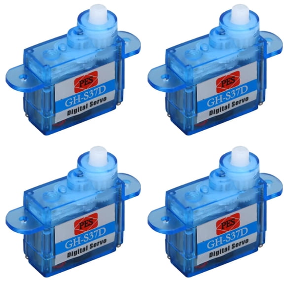 4X GH-S37D GH-S43D Servo Motor Digital 3.7g 4.3g Mini Micro-Servo for RC Airplane Helicopter Truck Boat Car Robot
