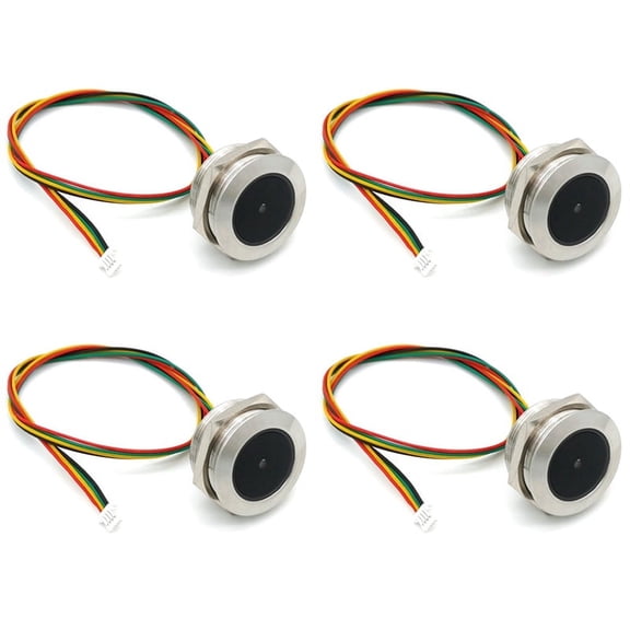 4X GM60 UART Stainless Steel Controlled Ring Indicator Light 1D/QR/2D Bar Code Scanner QR Code Barcode Scanner Module