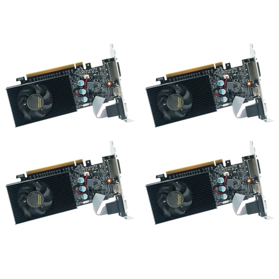 4X GT730 2GB Graphics Card GT730 DDR3 64Bit DDR3 Graphics Cards GT 730 DDR3 Video Card -Compatible