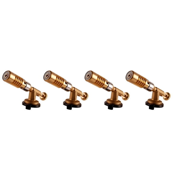 4X Gas Burner Welding Torch Portable Gas Torch Blowtorch Copper High Temperature Brass Mapp Gas Torch Brazing Solder