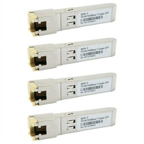 4X Gigabit RJ45 SFP Module 10/100/1000Mbps SFP Copper RJ45 SFP Transceiver Gigabit Ethernet Switch