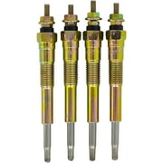 4X Glow Plug 19850-67030 19850-67020 Compatible with Toyota 1CT 1KZ-T 1KZ-TE Hilux Hiace Prado Picnic Caldina Gaia 3.0L Diesel 1996-2012 1985067030 CP-22