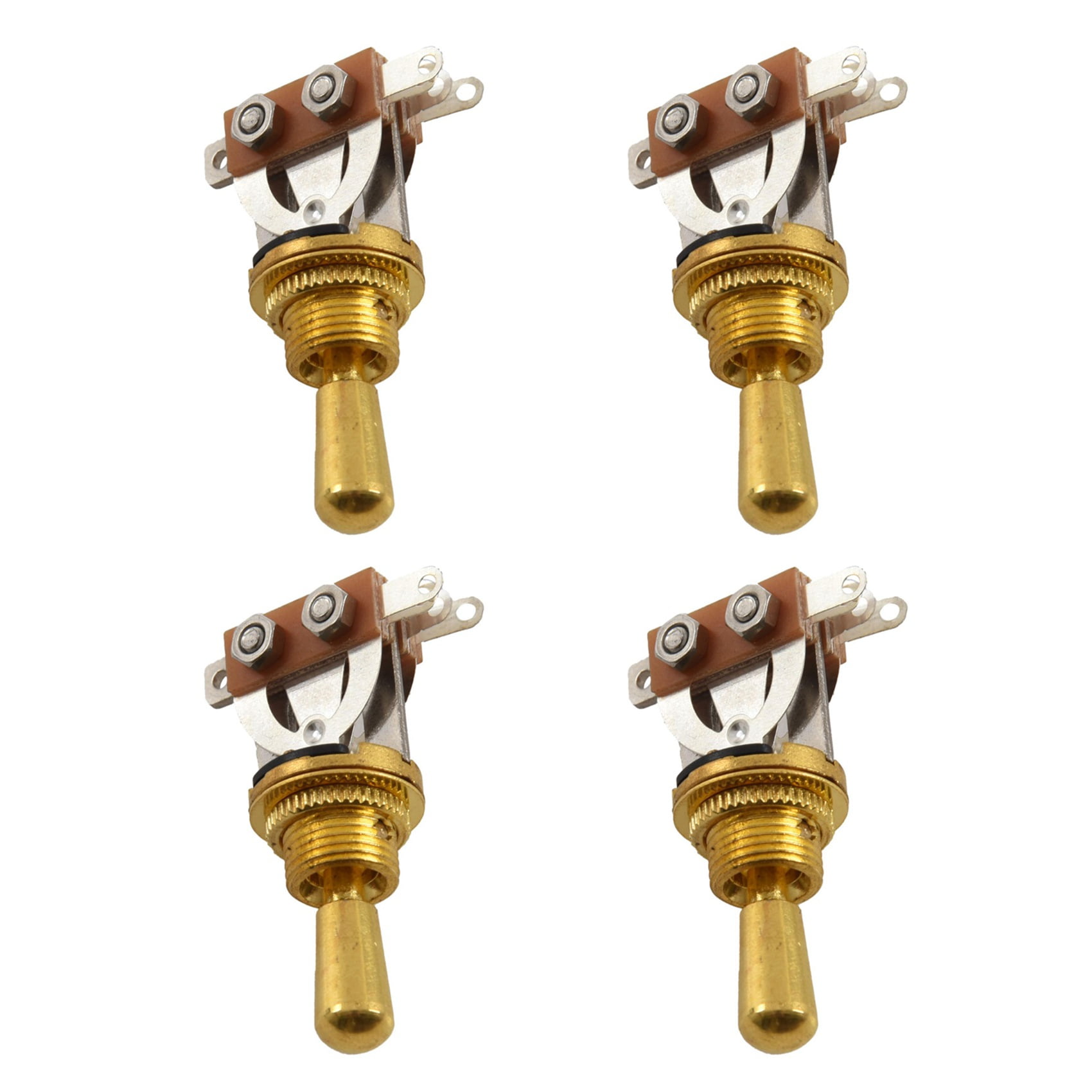 4X Gold Electric Guitar 3 Way Toggle Switch Pickup Selector Switch with