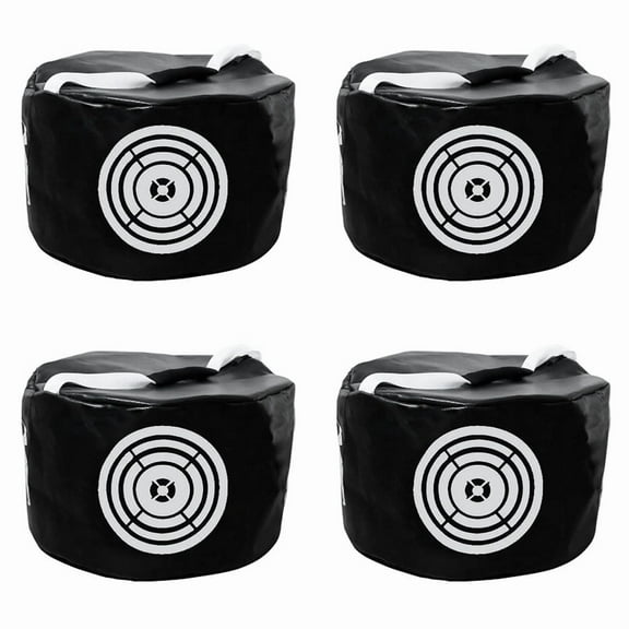 4X Golf Impact Power Smash Bag Hitting Bag Swing Training Aids Impact Swing Trainer Golf Swing Training Bag,Black