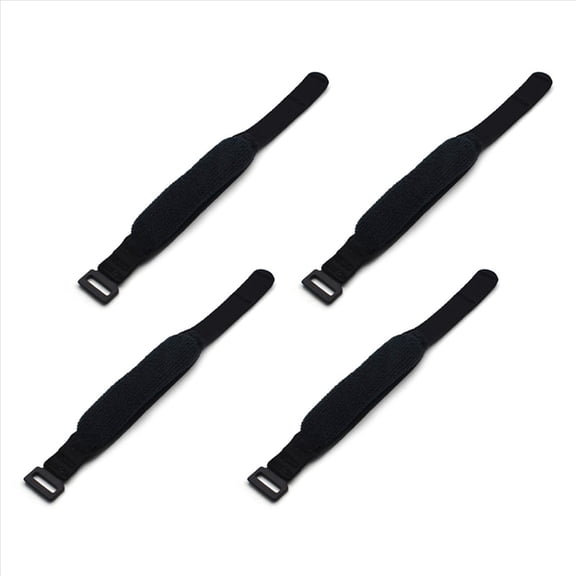 4X Guitar Fret Strings Mute Noise Guitar Beam Tape Damper Muter Wraps Guitar Beam Tape Guitars Bass Ukulele L,4 x Guitar Fret Wrap,black