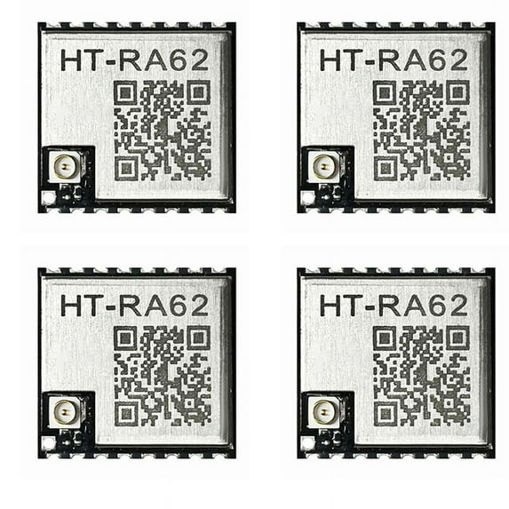 4X HT-RA62 LoRa Series Module SX1262 Secondary Development Supports LoRaWAN Protocol 868-915MHz,4 x HT-RA62 LoRa Series Module