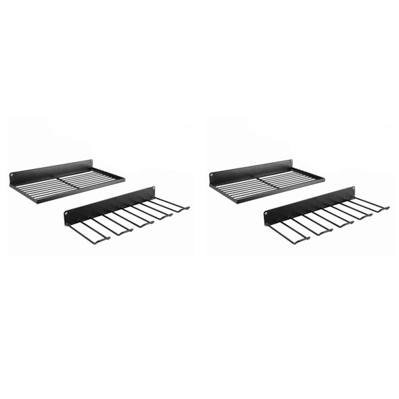4X Hand Power Tool Organizer Rack Wall Mount Workshop Garage Mobile Tool Shelf Heavy Duty Electric Drill Tool Holder