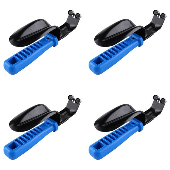 4X Handheld Portable Double Sheet Metal Deburring Tool with Guard 1-12Mm Cutting Blades, Burr Trimming Cutter Blade