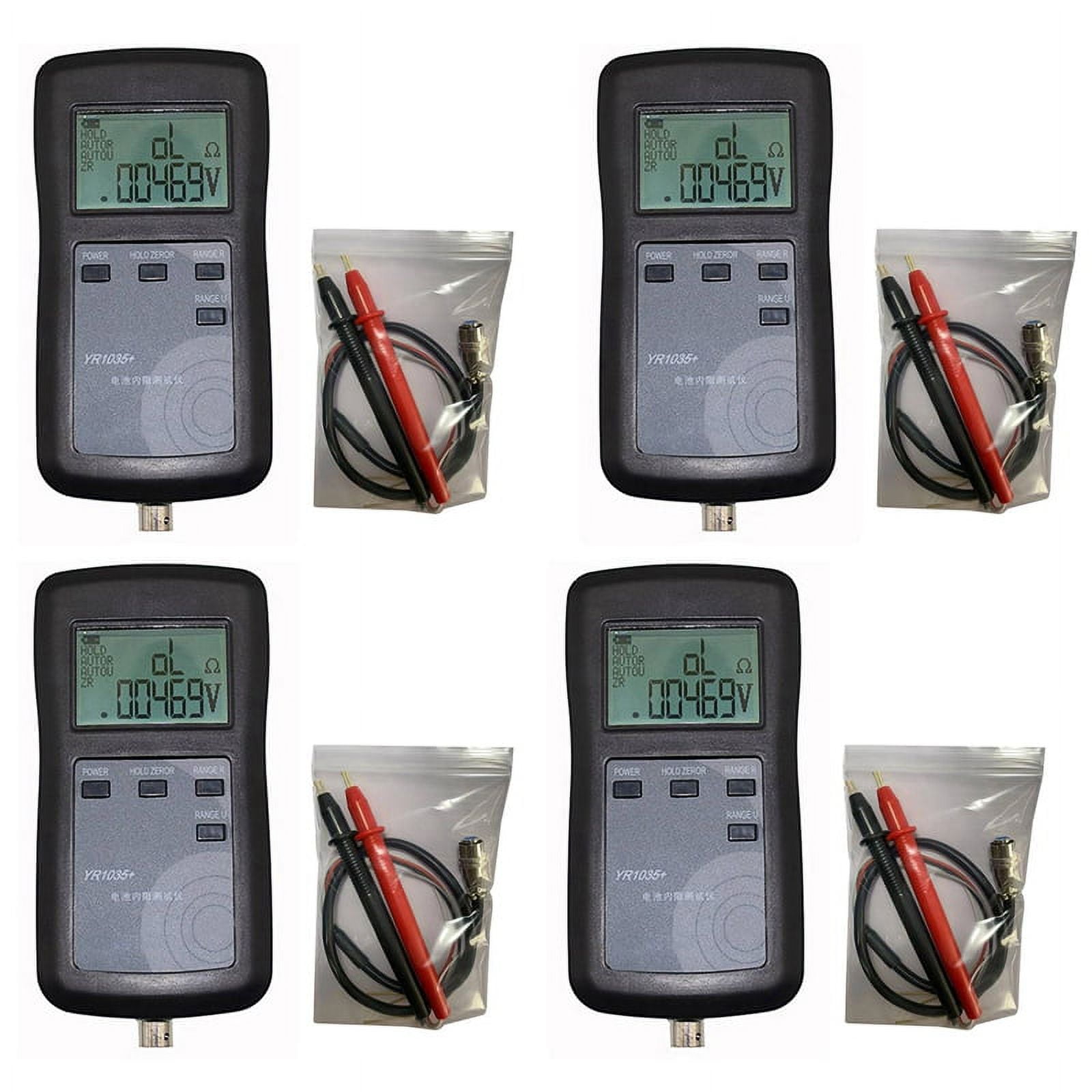 4X High Precision Fast YR1035 Lithium Battery Internal Resistance Test
