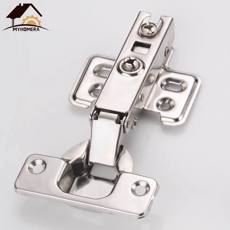 4X Hinge Door Hinges Closer Kitchen Cupboard Hardware Full