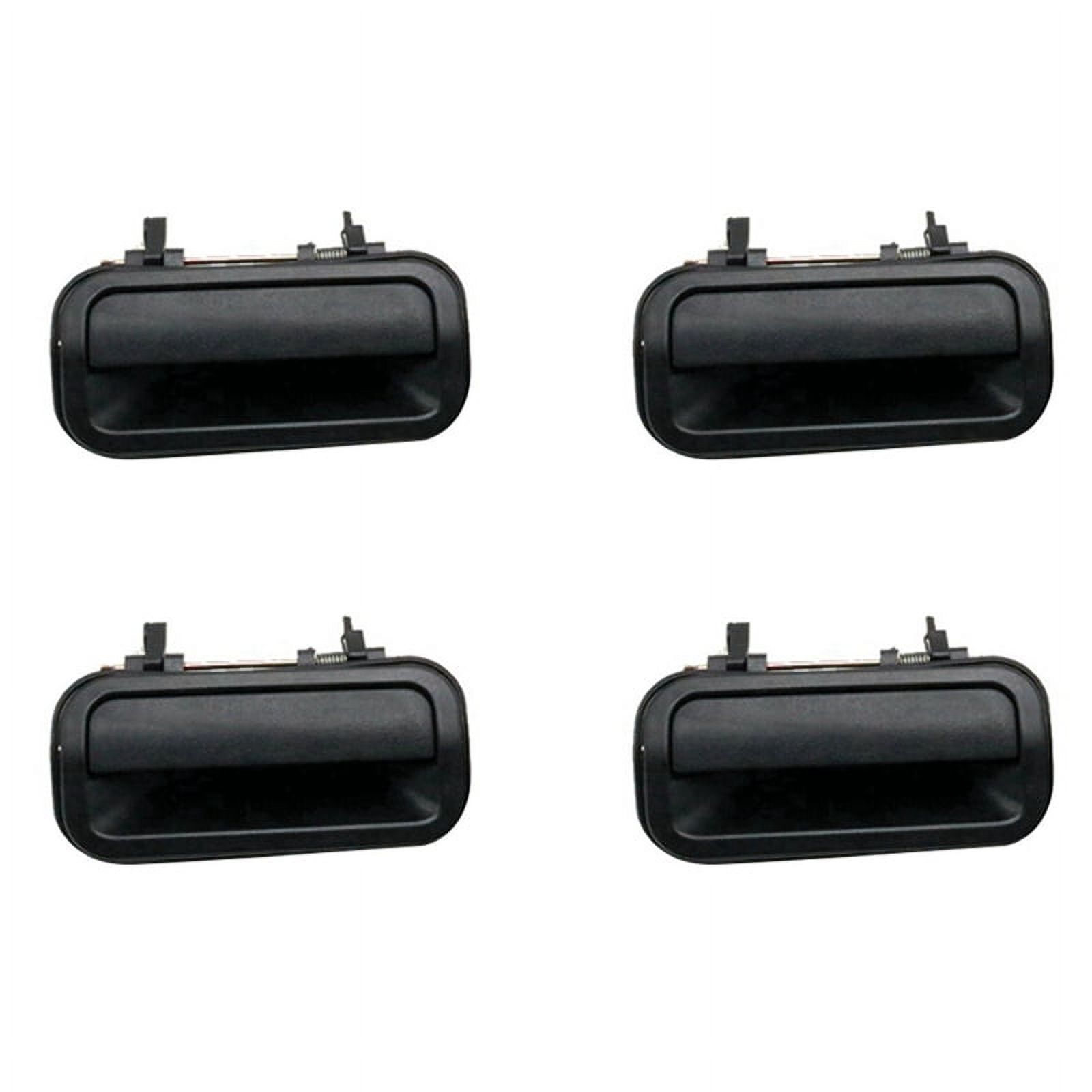 4X IZ1521106 Car Black Exterior Rear Right Door Handles Replacement for ...