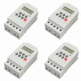 thumbnail image 1 of 4X KG316T-II Din Rail Microcomputer Time Control Switch Time Control AC 220V 25A DIGITAL SWITCH Relay, 1 of 6