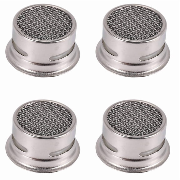 4X Kitchen/Bathroom Faucet Sprayer Strainer Tap Filter---White and Silver