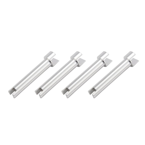 4X Knob Controller Repair Kit for W204 X204 W212 W218 Console Switch Button Scroll Knob Shaft,4x Knob Comand Controller Repair Kit,Silver