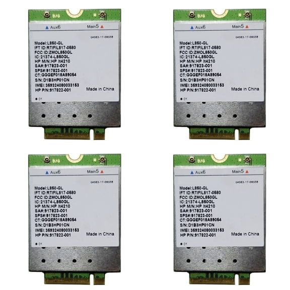 4X L850- LT4210 FDD-LTE TDD-LTE 4G Card 4G Module ,917823-001 for 430 440 450 G5 Notebook