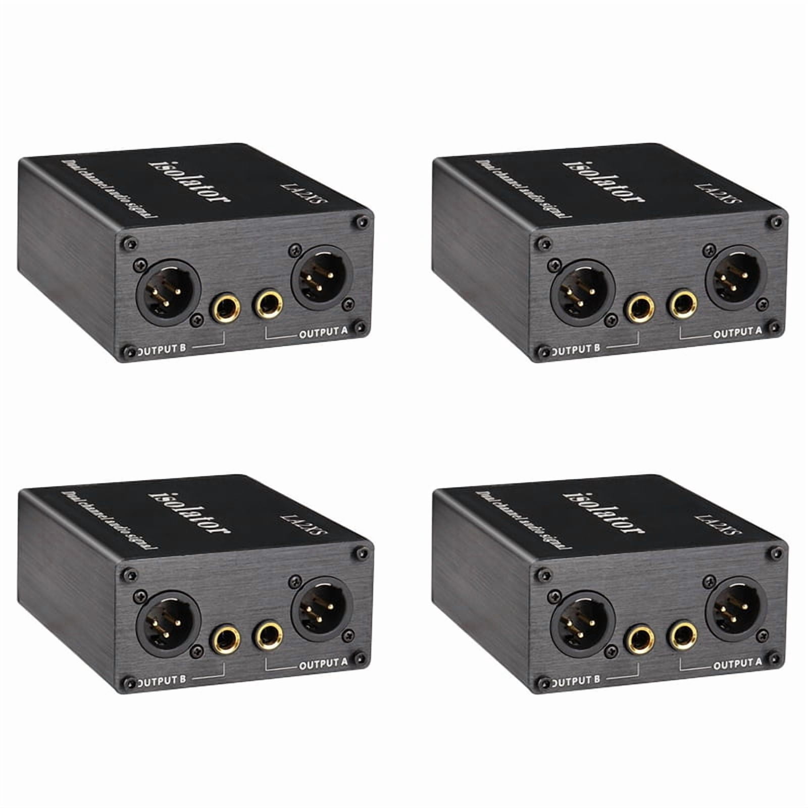 4X LA2XS Audio Isolator Noise Reduction Filter Eliminates Current Noise ...