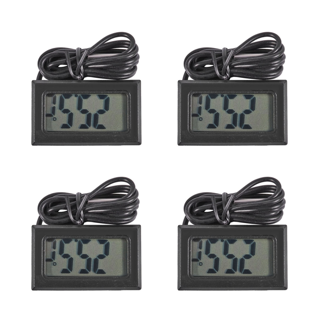 4X LCD Refrigerator Freezer Refrigerator Digital Thermometer