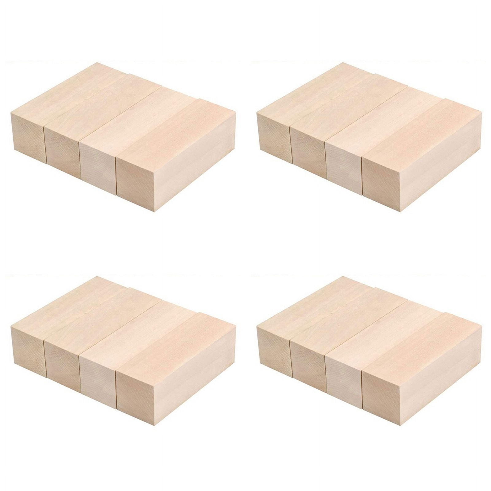 4X Large Carving Wood Blocks Whittling Wood Blocks Basswood Carving ...
